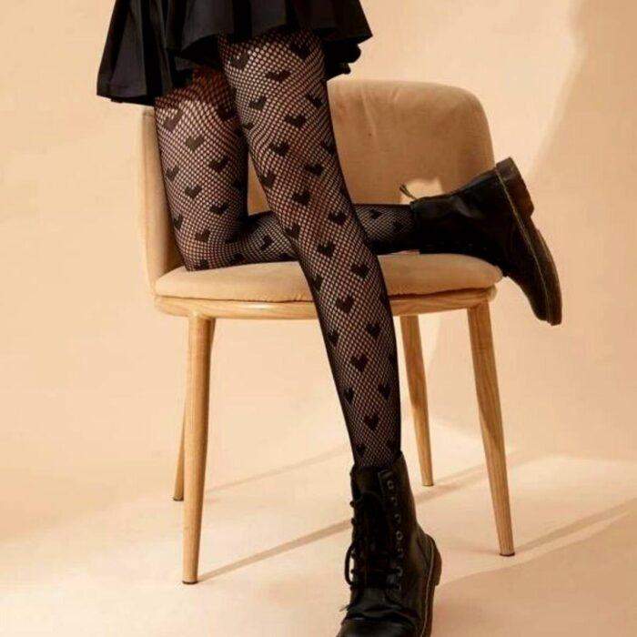 Heart-pattern fishnet-tights-no24662-nocothebrand-1