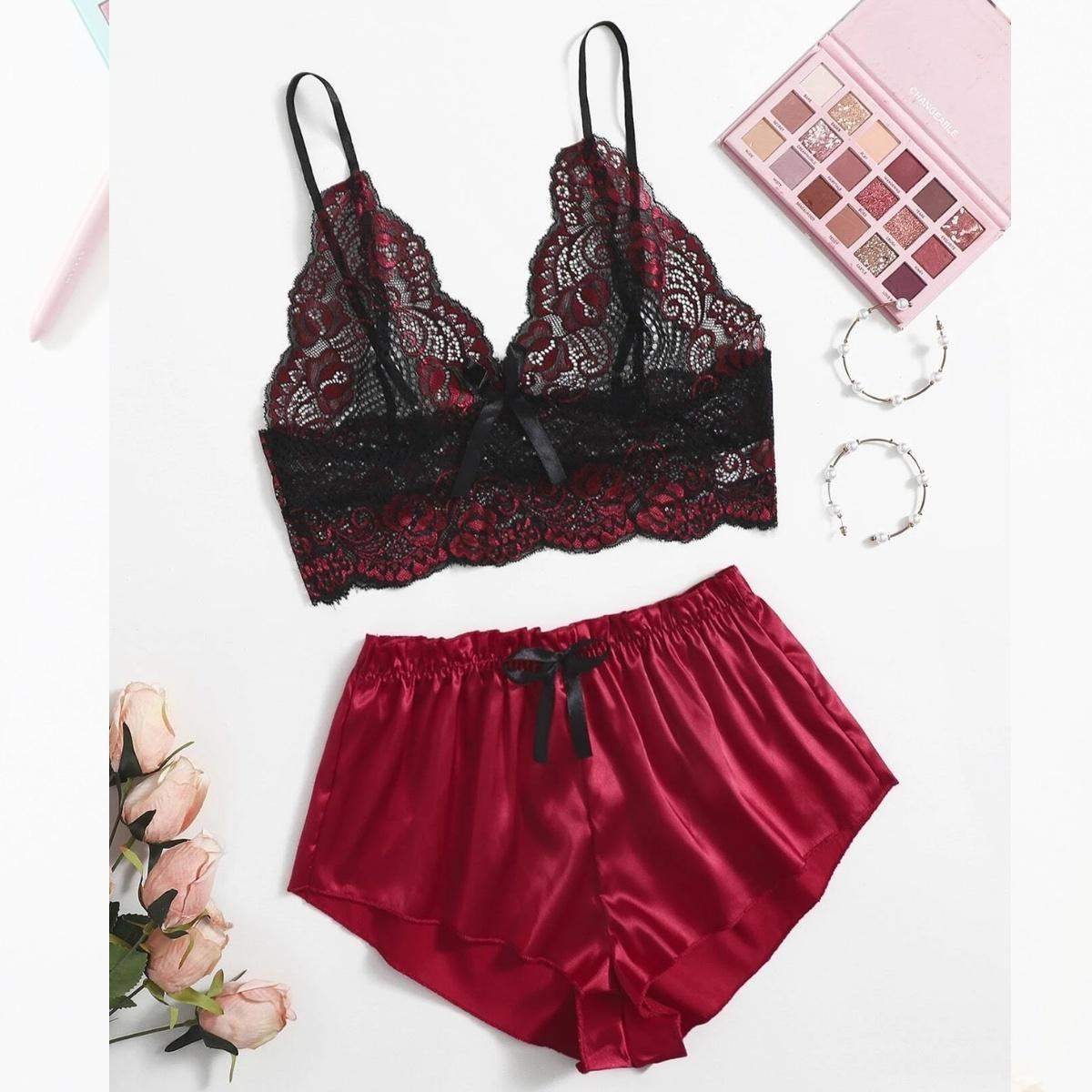 Saten-baby-doll-no25896-nocothebrand-bordo