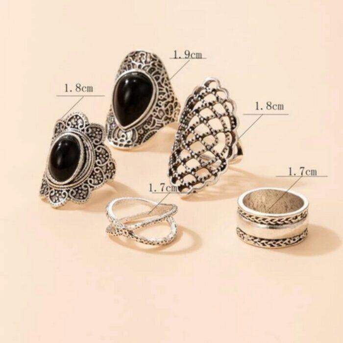 Black-stone-silver-ring-set-no26766-nocothebrand-2