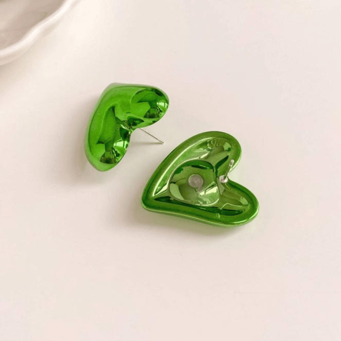 Metallic-heart-earings-no27376-nocothebrand-prasino