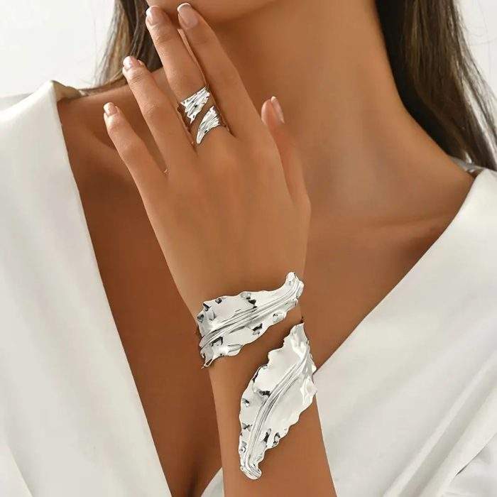 leaf-wrap-cuff-vrachioli-dachtylidi-set-asimi-NO30703-nocothebrand-1